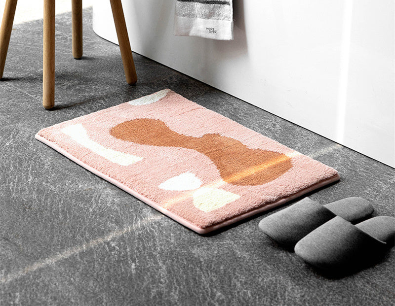 Absorbent Non-Slip Bathroom Door Mat – Quick-Dry, Soft & Durable | UK Home Essential