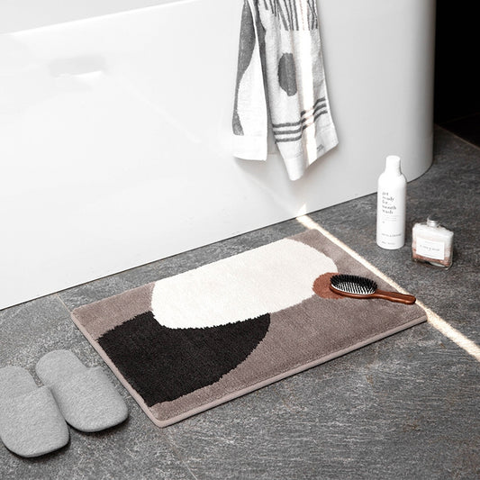 Absorbent Non-Slip Bathroom Door Mat – Quick-Dry, Soft & Durable | UK Home Essential